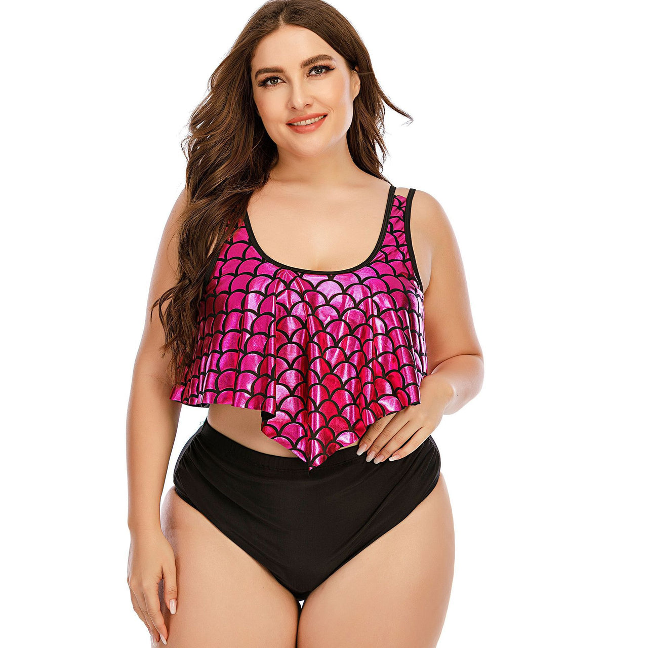 Bernice Mermaid Print Swimsuit