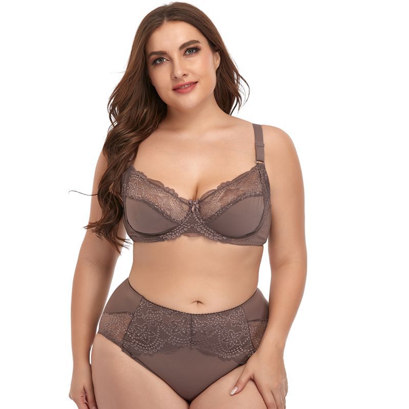 Sherri Underwire Lace Trim Lingerie