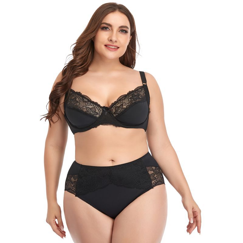 Sherri Underwire Lace Trim Lingerie