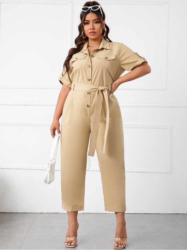 Adele Belted Jumpsuit