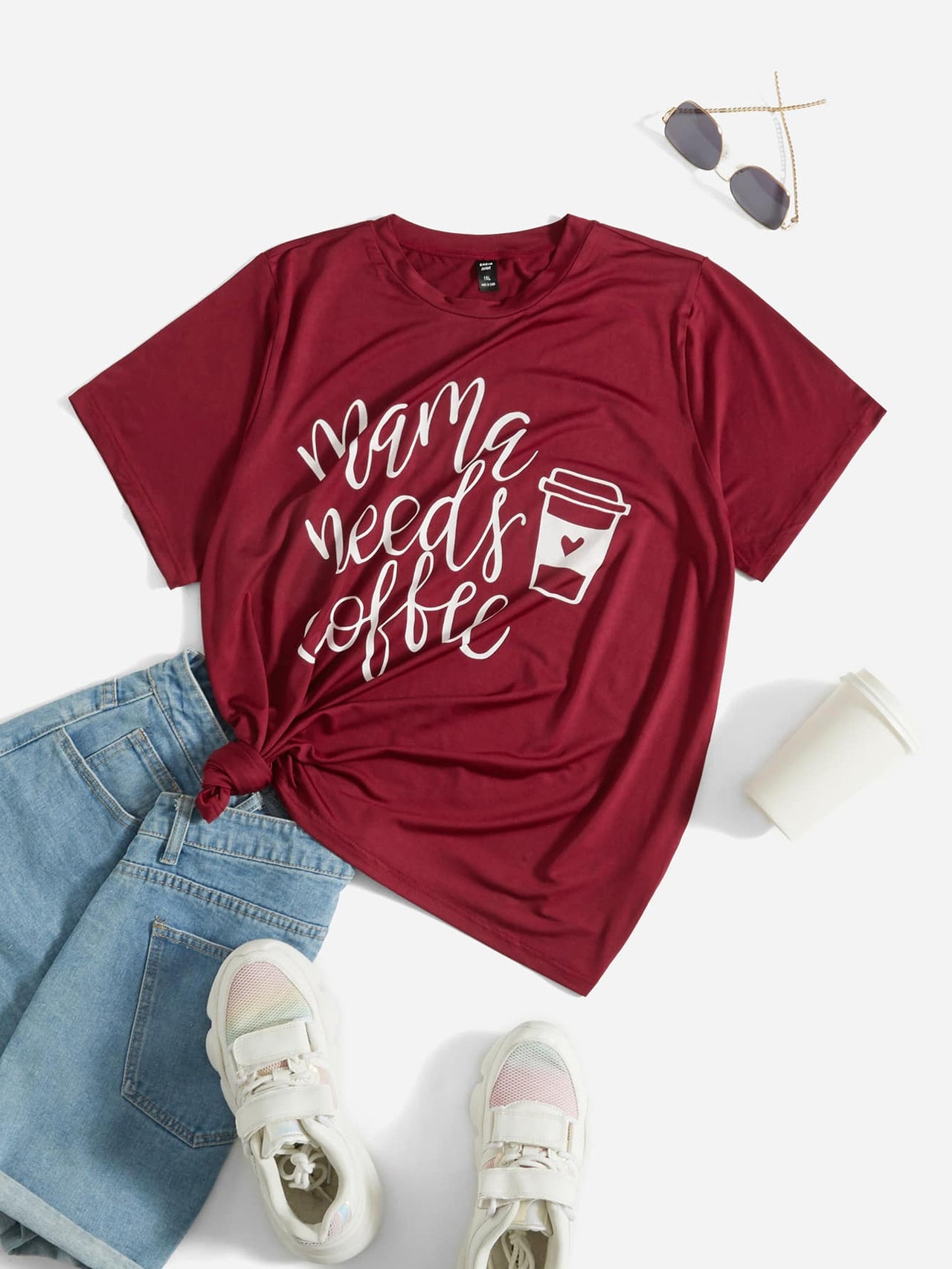 Kylie Sexy Coffee Tee