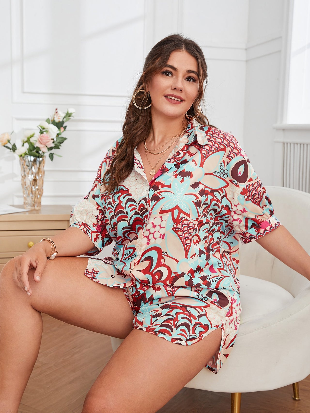 Debora Geo Print Set