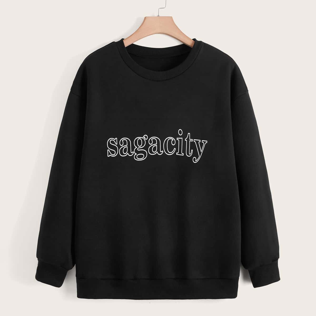 Shauna Letter Graphic Sweatshirt